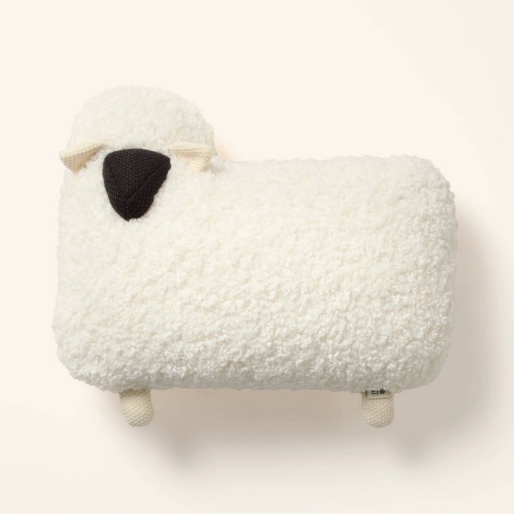 NWT Woolrich x Target Sheep Shaped Decorative Throw Pillow.